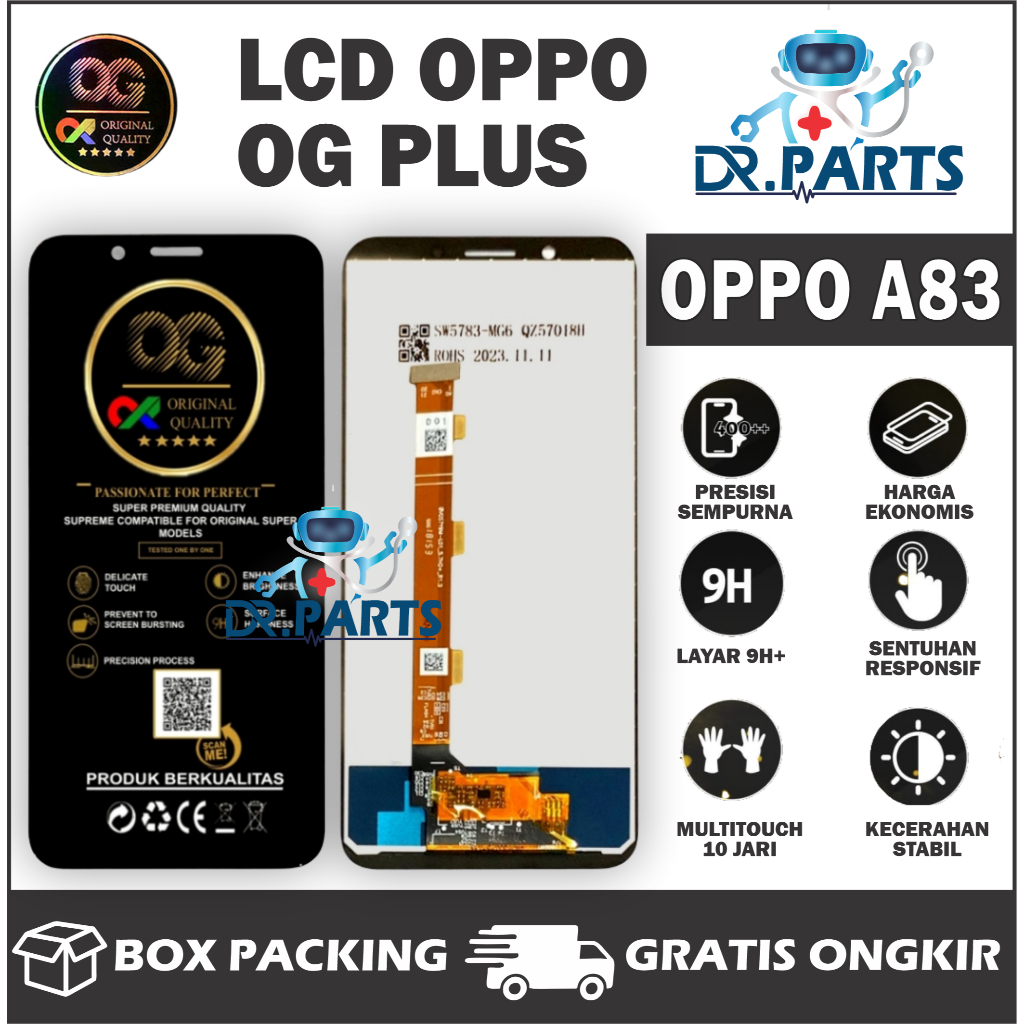 LCD TOUCHSCREEN OPPO A83 BLACK / WHITE