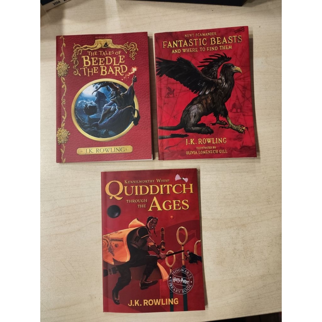 Tales of Beedle the Bard | Quidditch Through the Ages | Newt Scamander: Fantastic Beasts by J.K Rowl