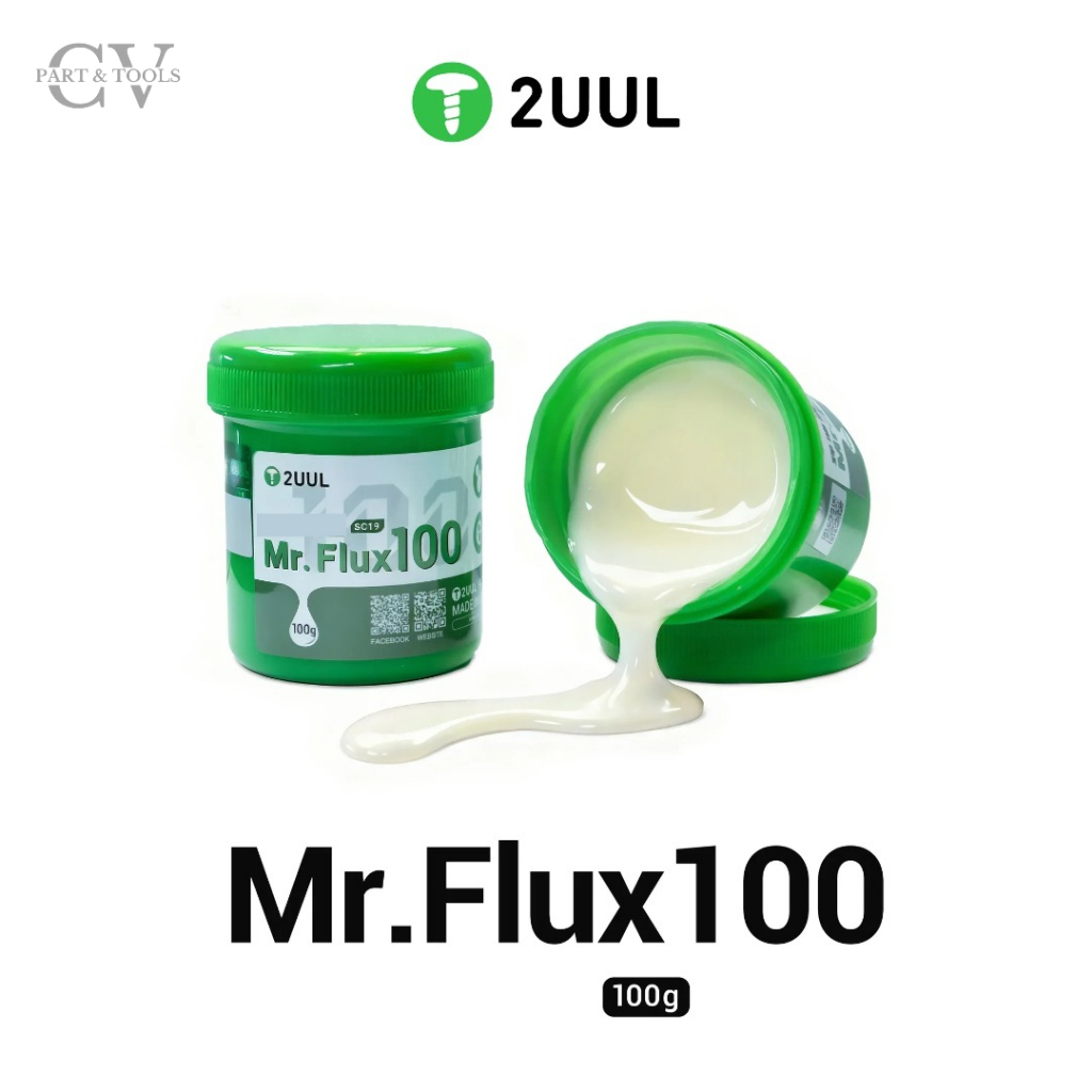 2UUL SC19 MR. FLUX 100 - ODORLESS FLUX TANPA BAU 100G
