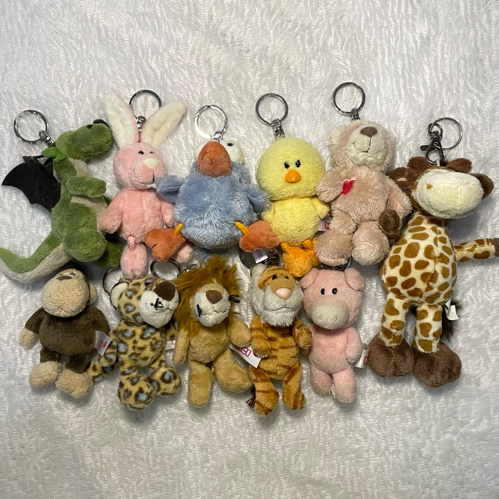 NICI plushie keychain / gantungan kunci boneka NICI