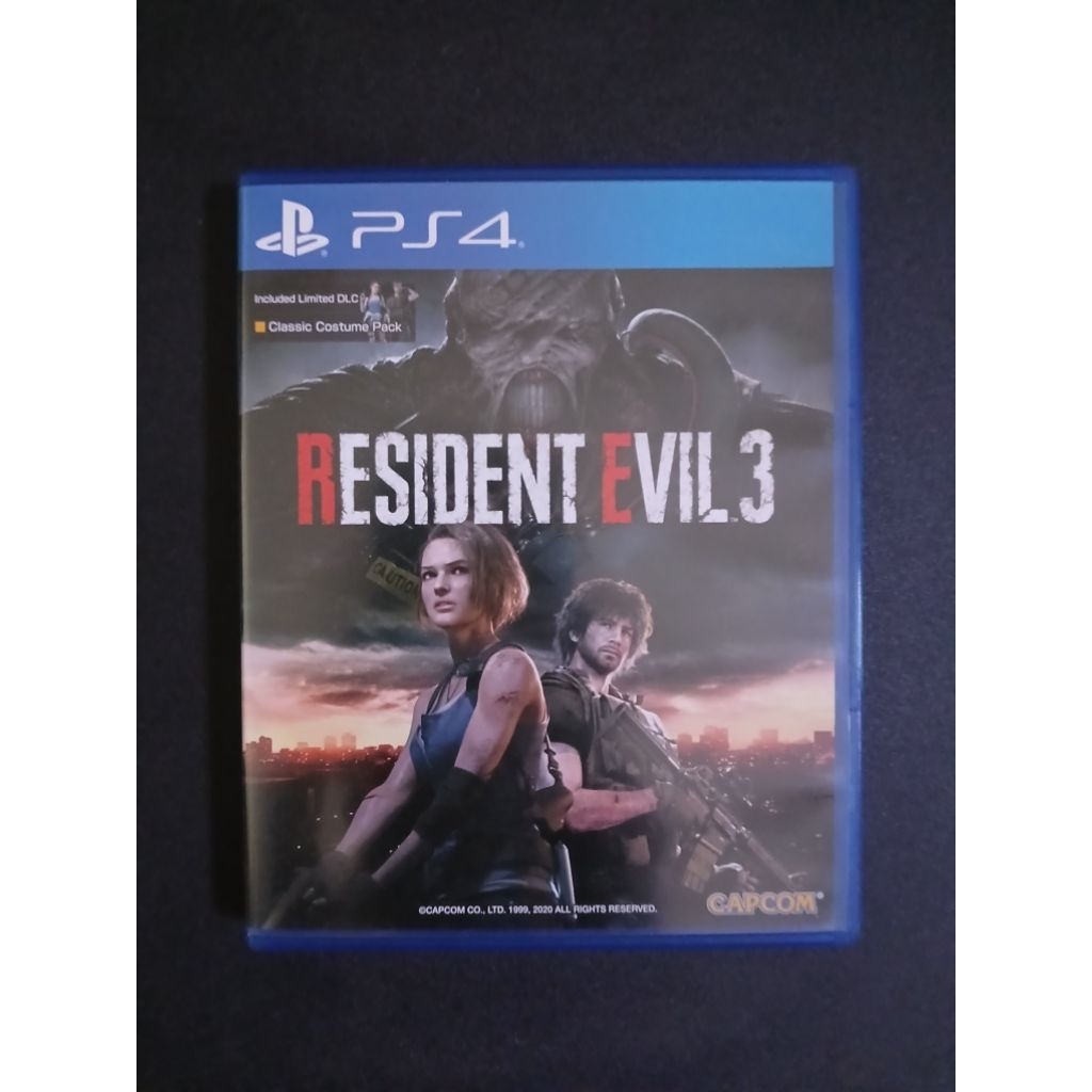 BD PS4 Resident Evil 3 Reg 3 remake kaset ps 4 Biohazard RE game games