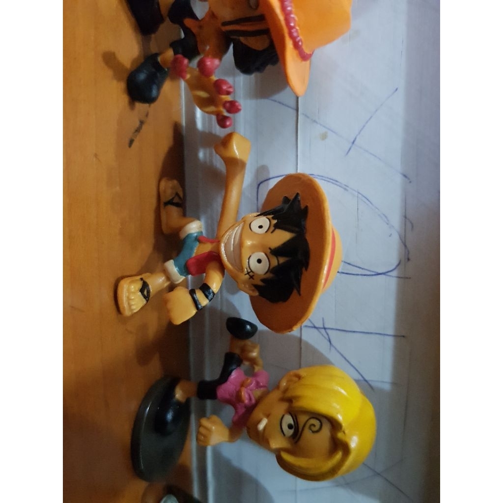 gashapon morinaga one piece luffy