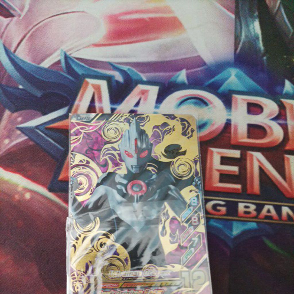 kartu ultraman orb dark ultra rare