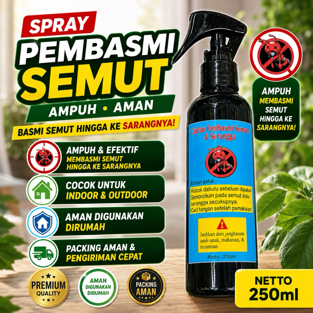 Spray Anti Semut 250ml | Pembasmi Semut