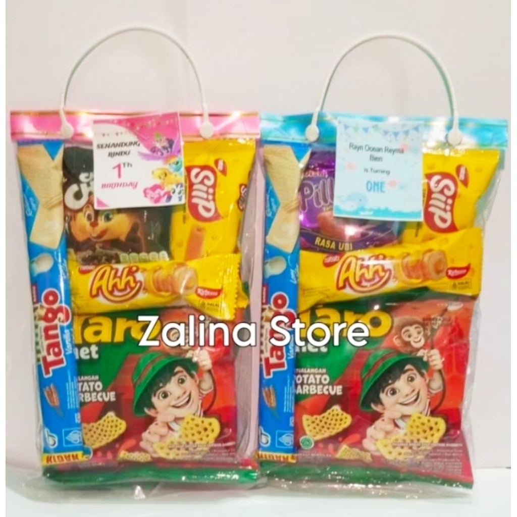 Termurah Paket Bingkisan Snack Ultah Anak / Hampers / gift box