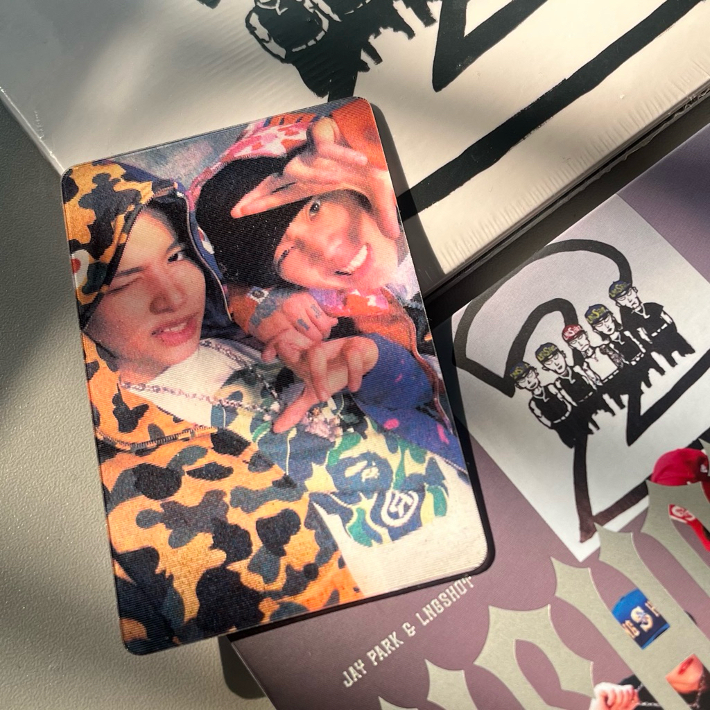 photocard album lngshot mixtape 2 jay park