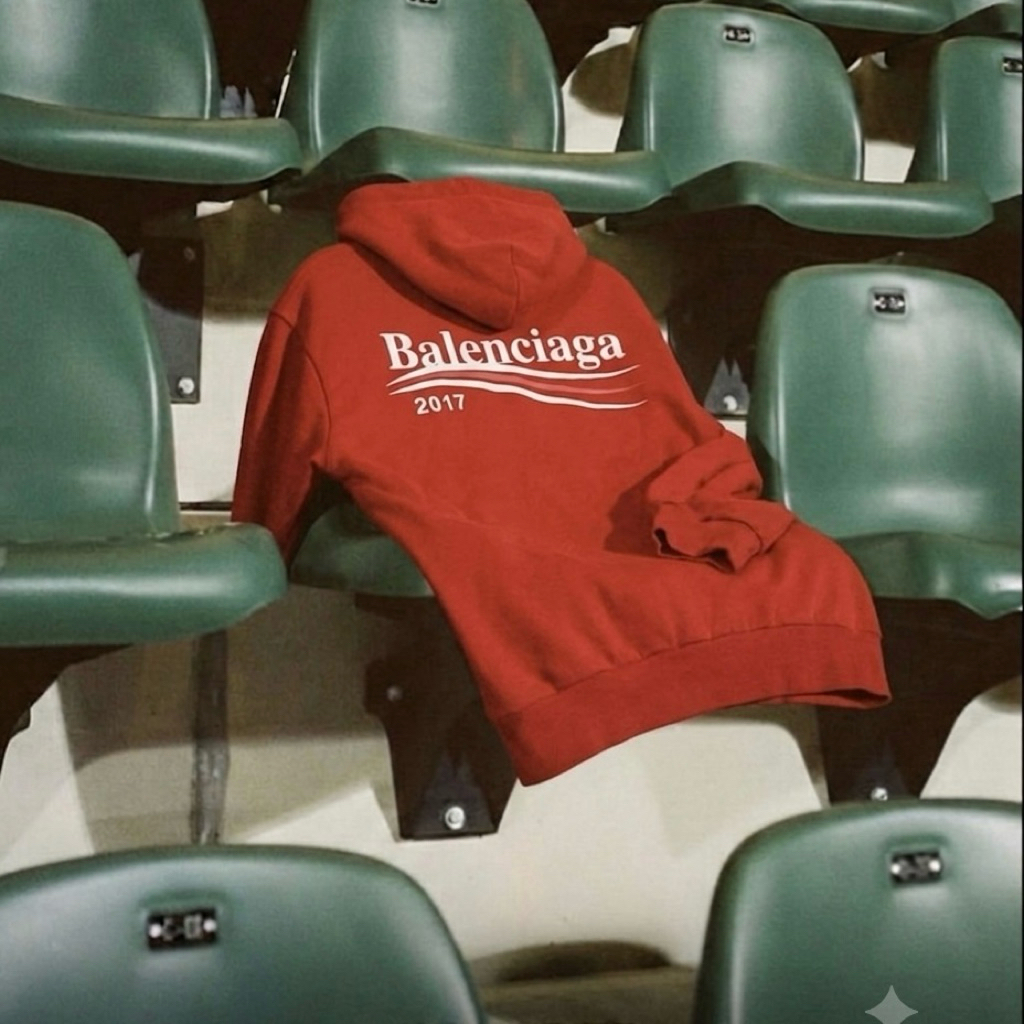 Hoodie Balenciaga Second Big Logo