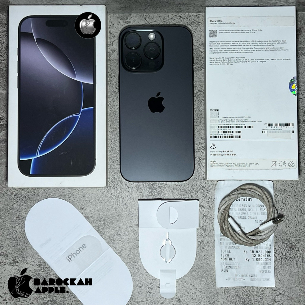 iphone 16 pro 128gb ibox second