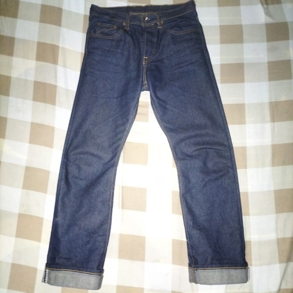 SAGE DENIM GENESIS SERIES 14 OZ DEEP INDIGO` SIZE 30