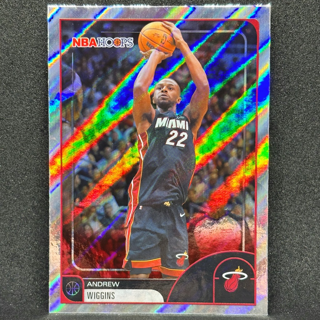 Kartu Basket ANDREW WIGGINS Rainbow Foil - 2026 Topps NBA Hoops #91