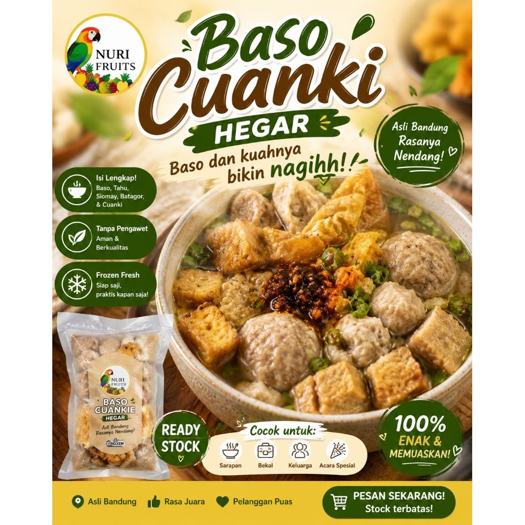 READY STOK CUANKIE HEGARcuankie|cuankie hegar jumbo|baso cuankie bandung|baso cuanki|jajanan bandung