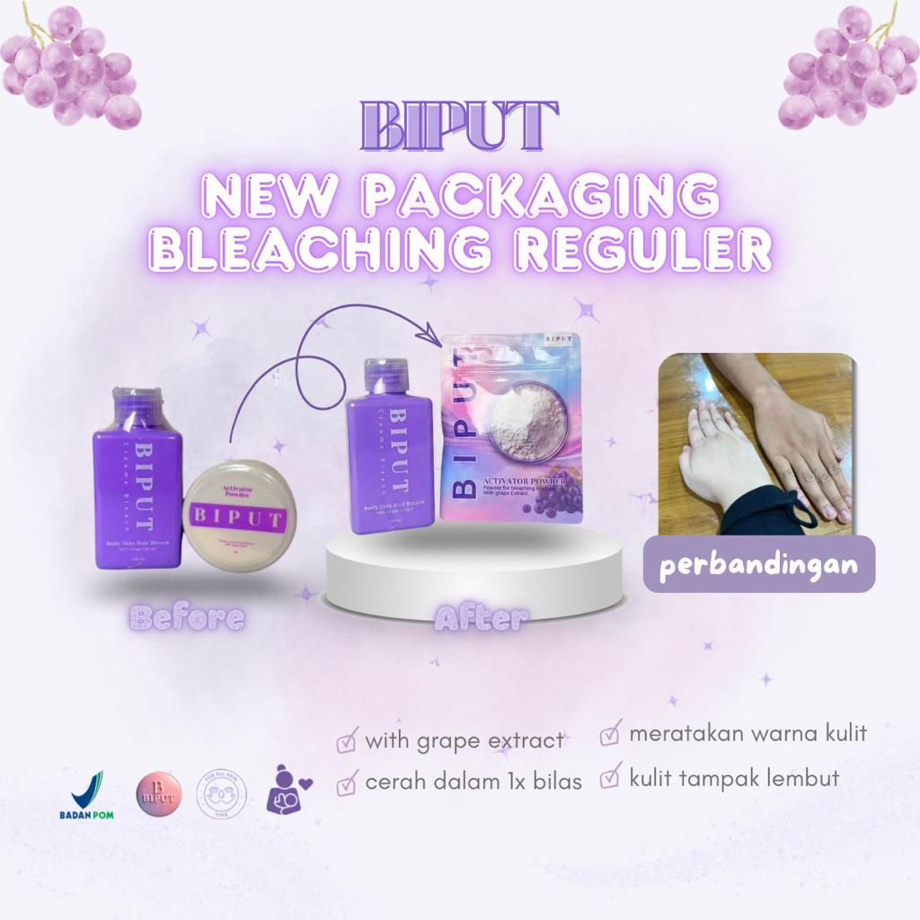 BLEACHING BADAN SUPER BIPUT BLEACHING BPOM