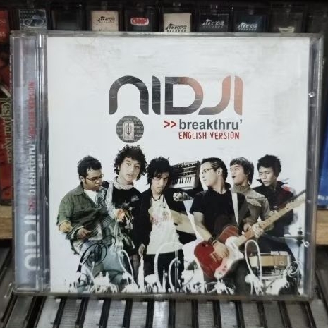 CD AUDIO NIDJI / BREAKTHRU ( ENGLISH VERSION)