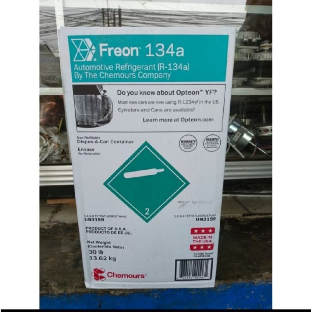 Freon r134a chemours usa/r134a chemours 13.6 kg