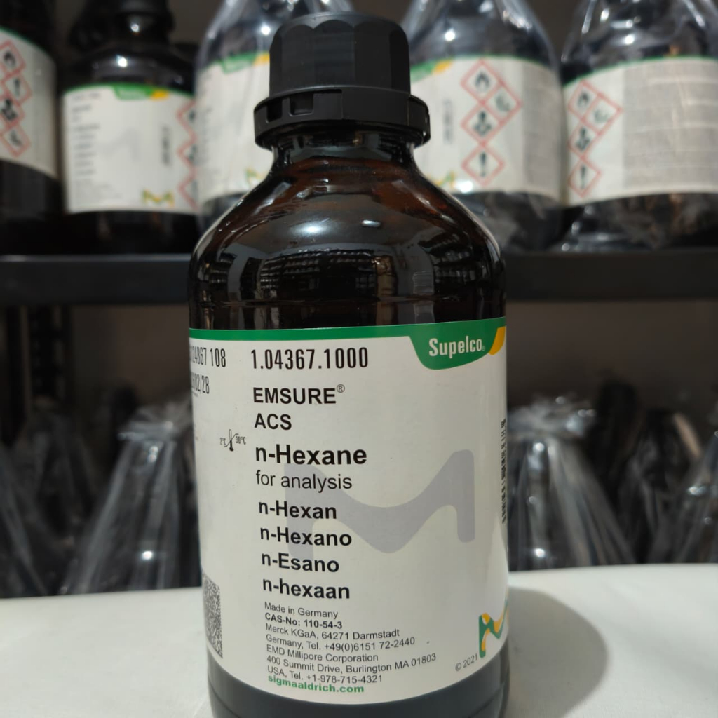 N-HEXANE / 1L ORIGINAL / PRO ANALIS MERCK 104367