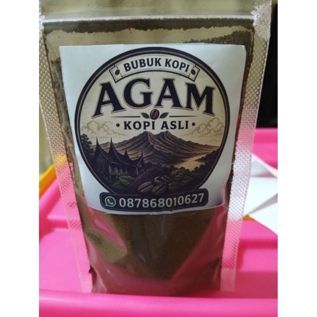bubuk kopi asli ranau