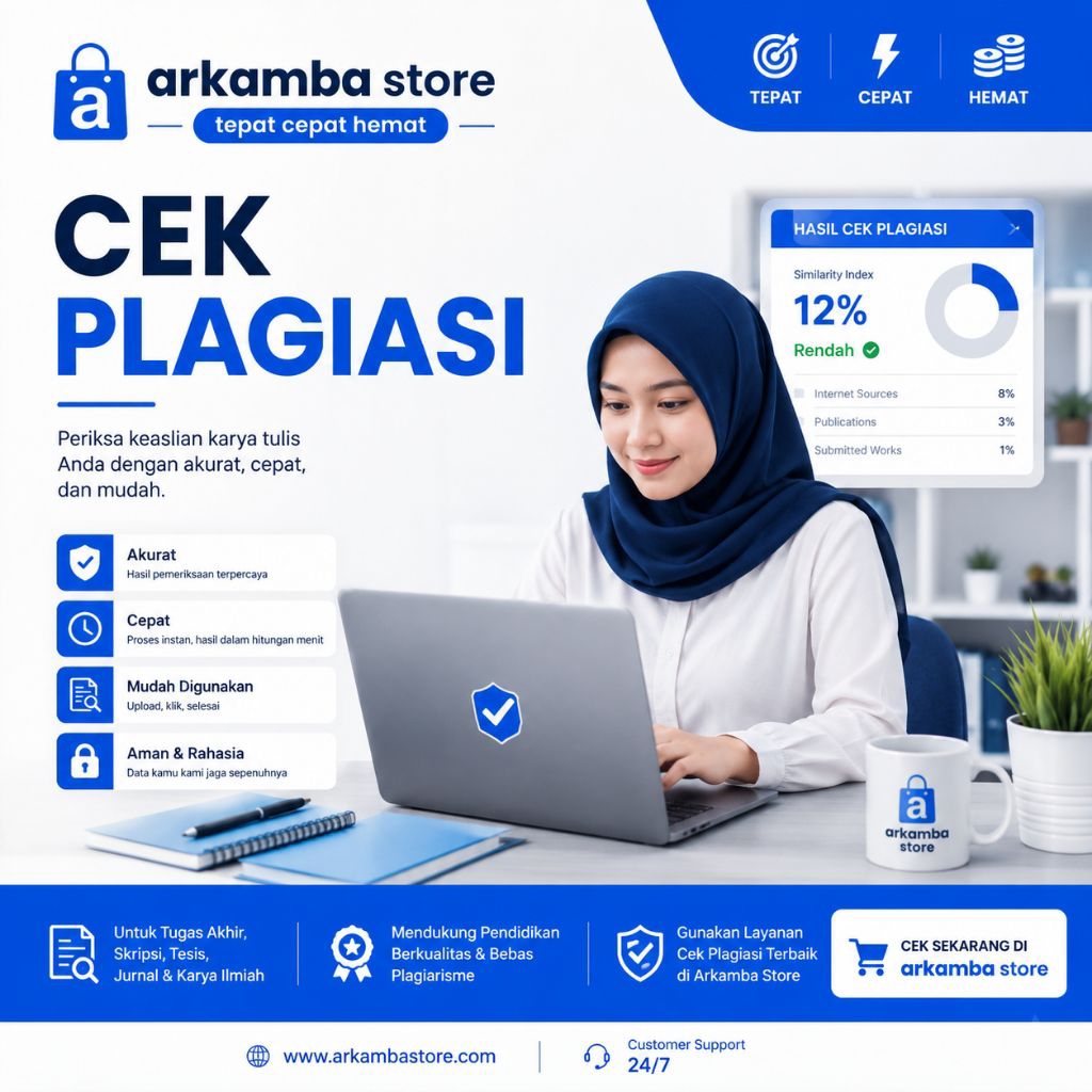 CEK PLAGIASI | TURNITIN | NO REPOSITORY