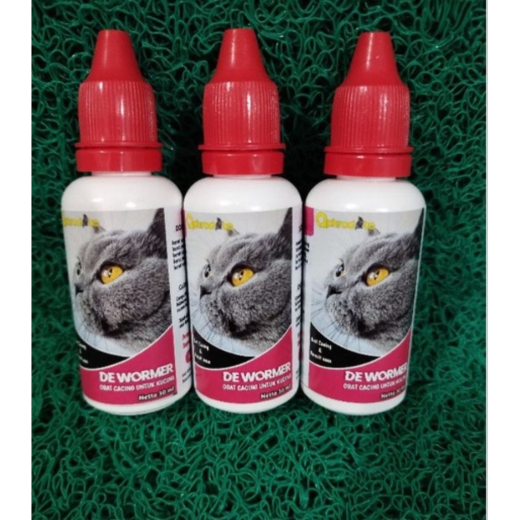 Obat Cacing Kucing Obat Cacing Anak Kucing 30 Ml Obat Cacing dewasa