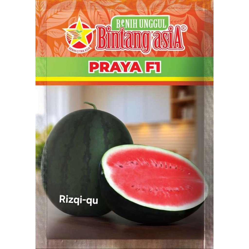 PRAYA F1/ BINTANG ASIA/BENIH SEMANGKA MERAH/ BERBIJI/20gram