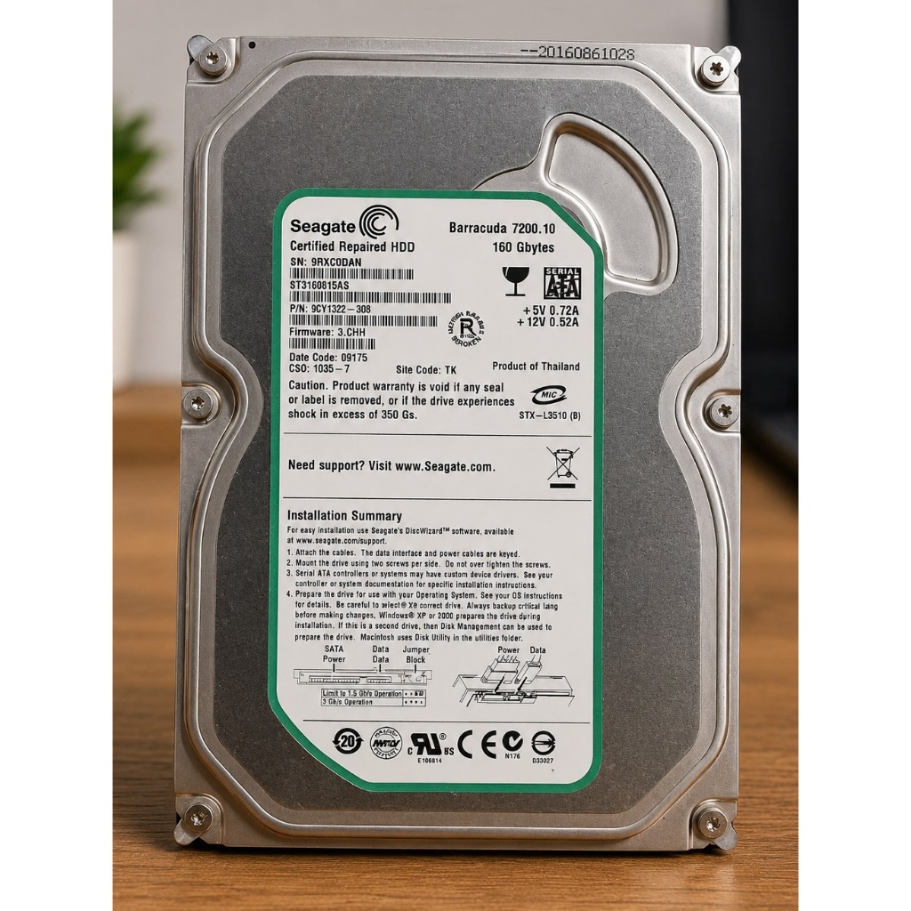 Hardisk pc Seagate 160GB
