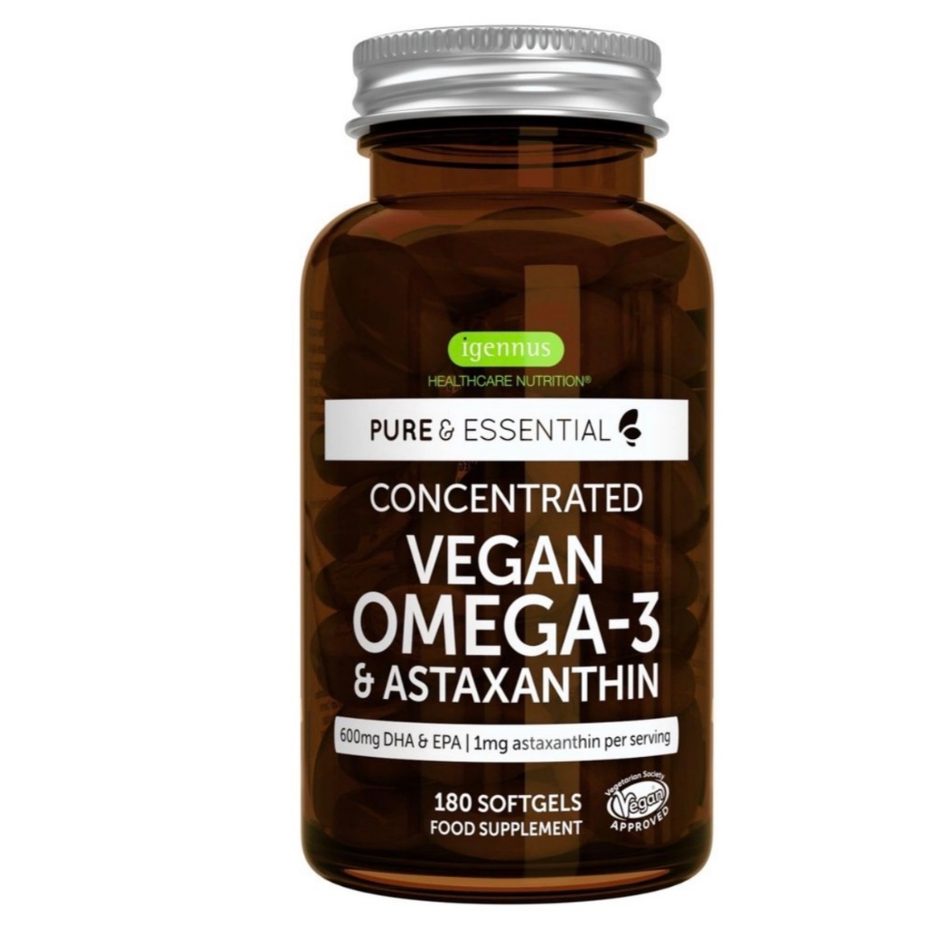 IGENNUS VEGAN OMEGA-3 & ASTAXANTHIN 60 Softgels