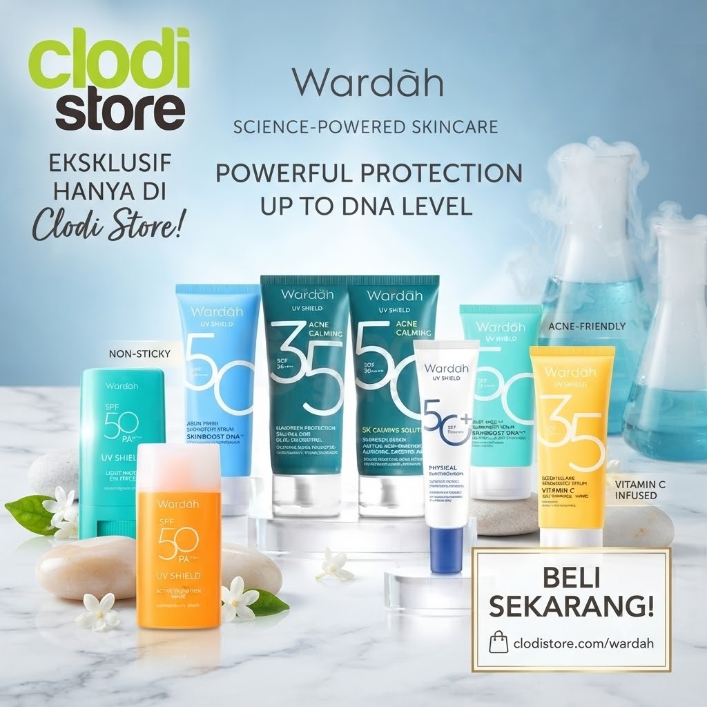WARDAH UV Shield Sunscreen Spf Sun Stick Gel Aqua Fresh Tabir Surya Sunscreen Wardah Spf35 Spf50