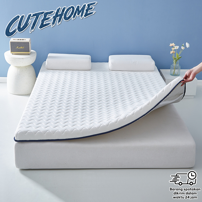 CUTEHOME Kasur Busa Latex Kasur Premium Lipat Lantai Matras Ukuran:180*200*8CM