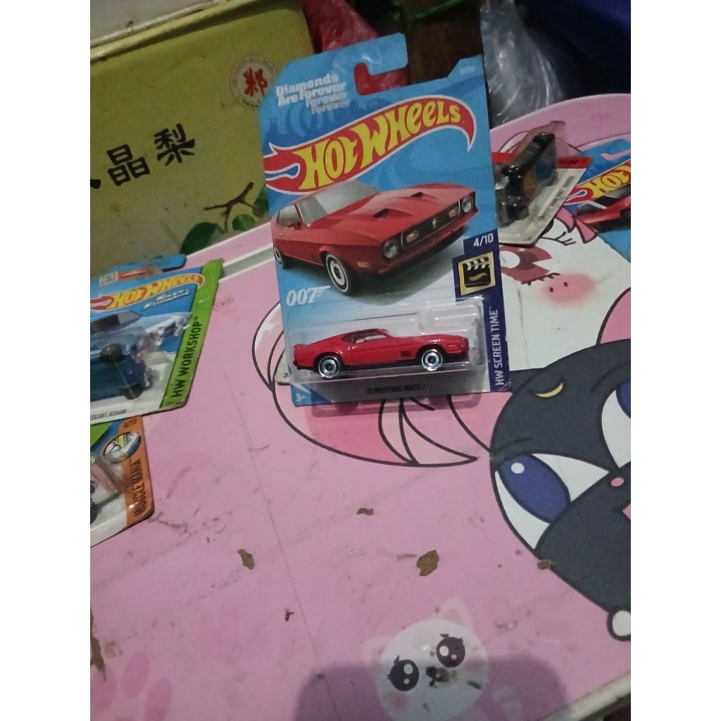 Hot wheels 71 mustang mach 1