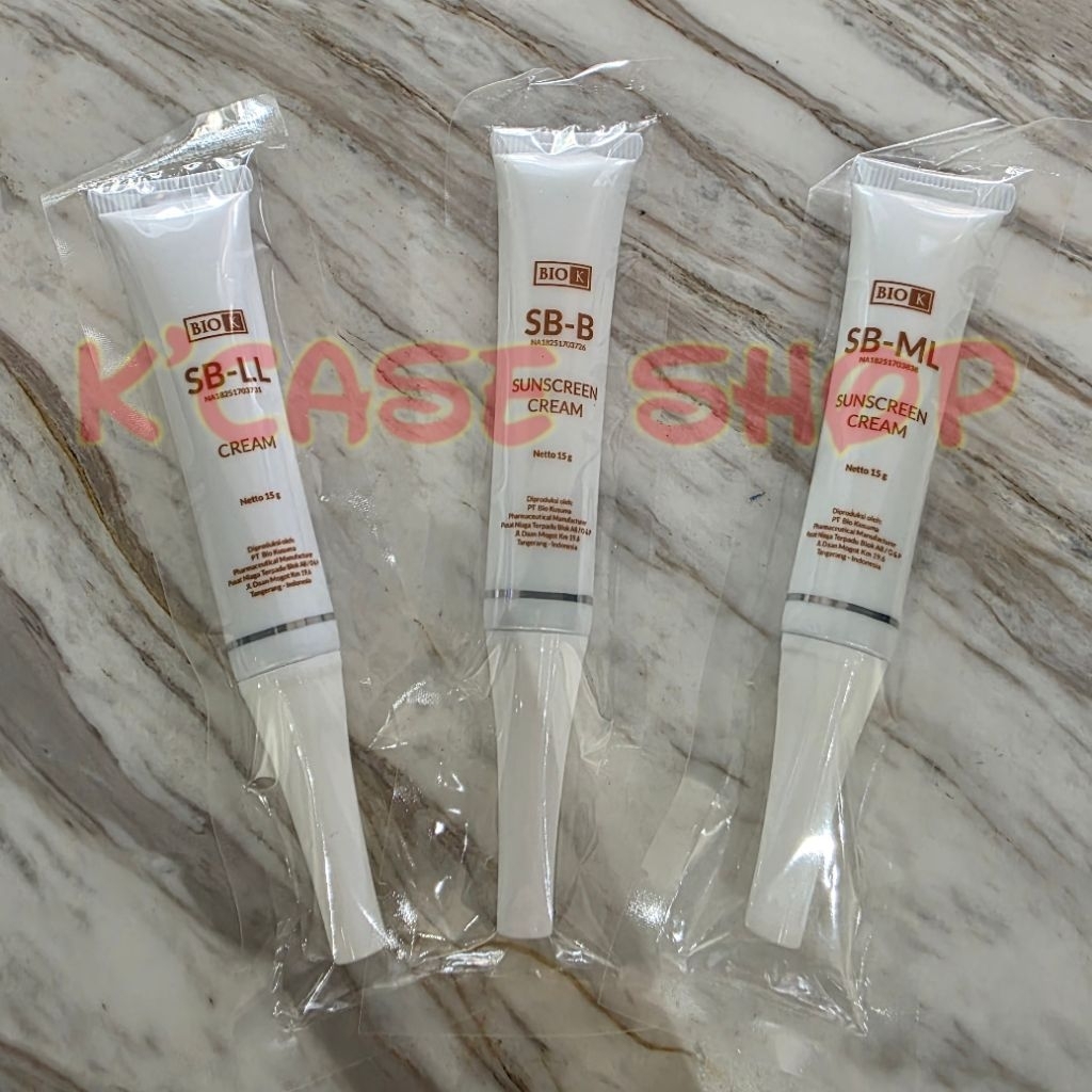 Krim Pagi Day Cream Tabir Surya SB-LL SBLL SBB LUX SB-ML SBML SPF 80 Bio K Kusuma 15 gr Asli Origina