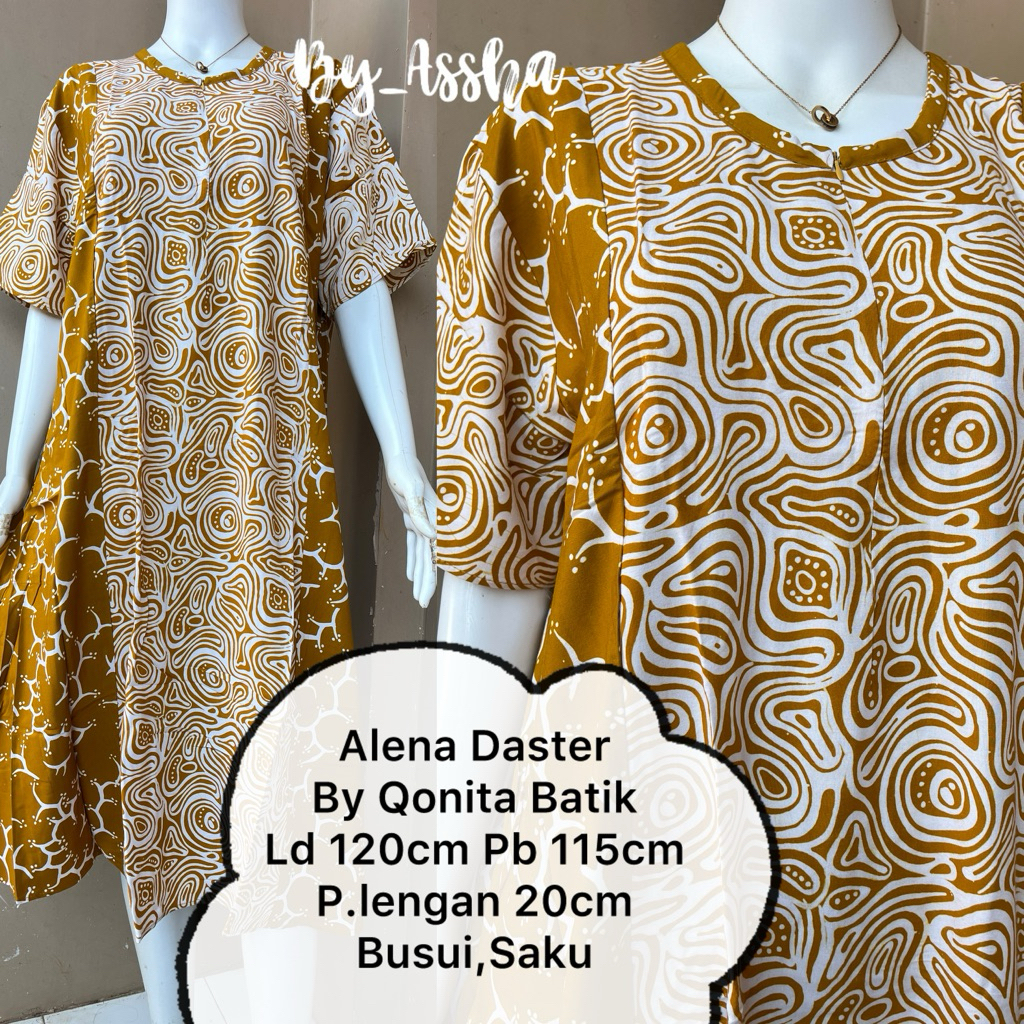 Daster Batik Qonita Pekalongan Alena Busui