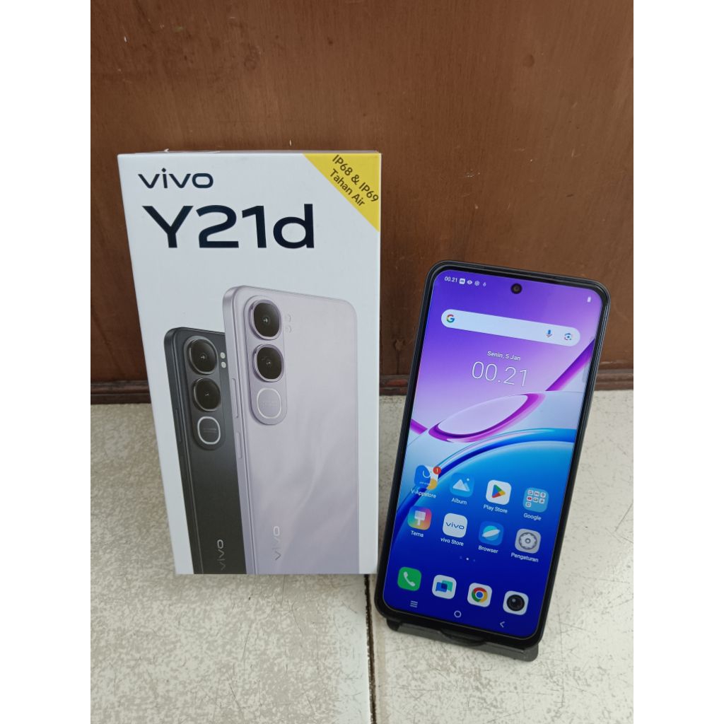 Seken vivo y21d  ram 8+8/128 mantap