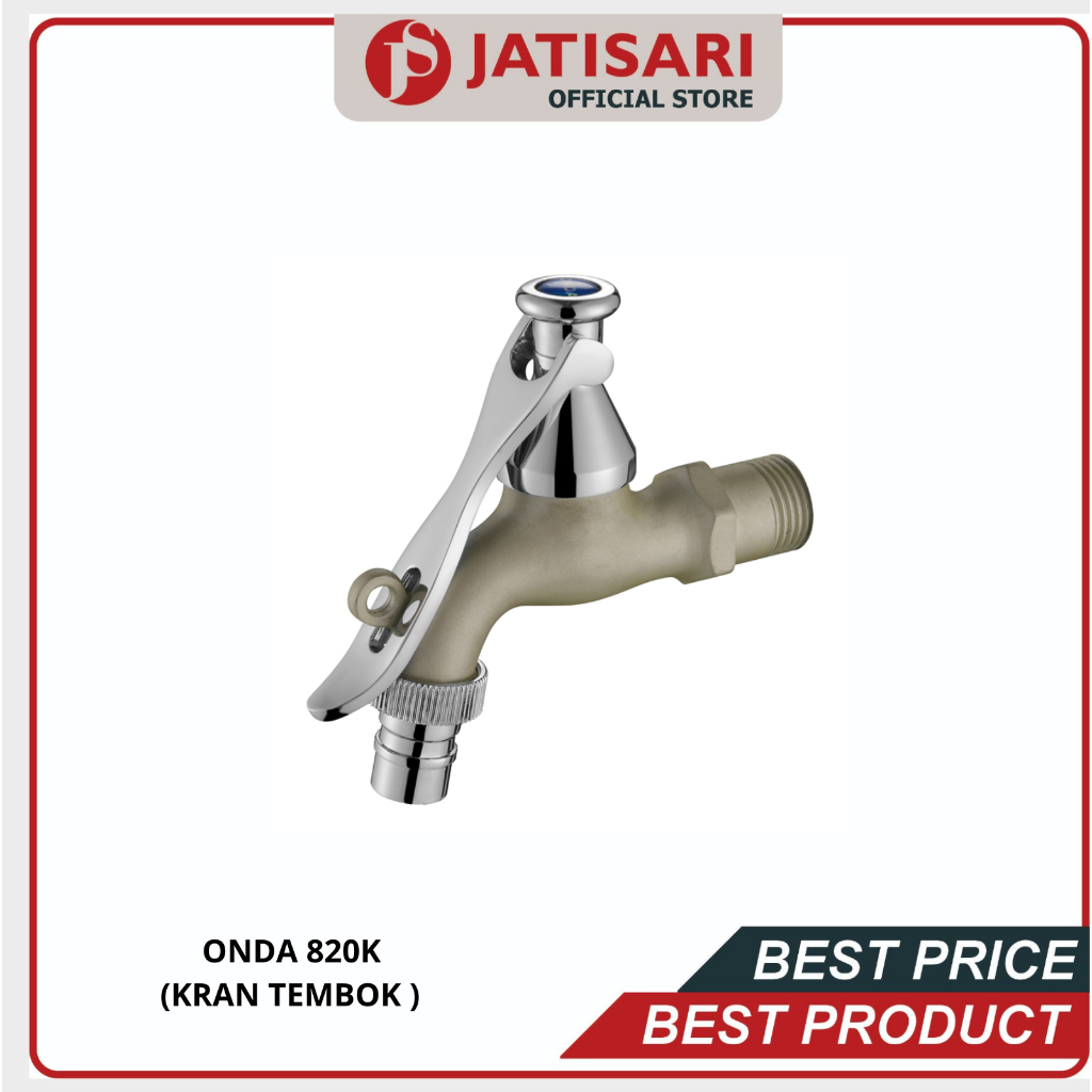 Kran Onda  820K / Kran Tembok Onda / Kran Onda Model Kunci
