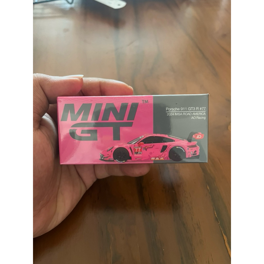 MINIGT PORSCHE 911 GT3 R #77 2024 IMSA ROAD AMERICA AO RACING