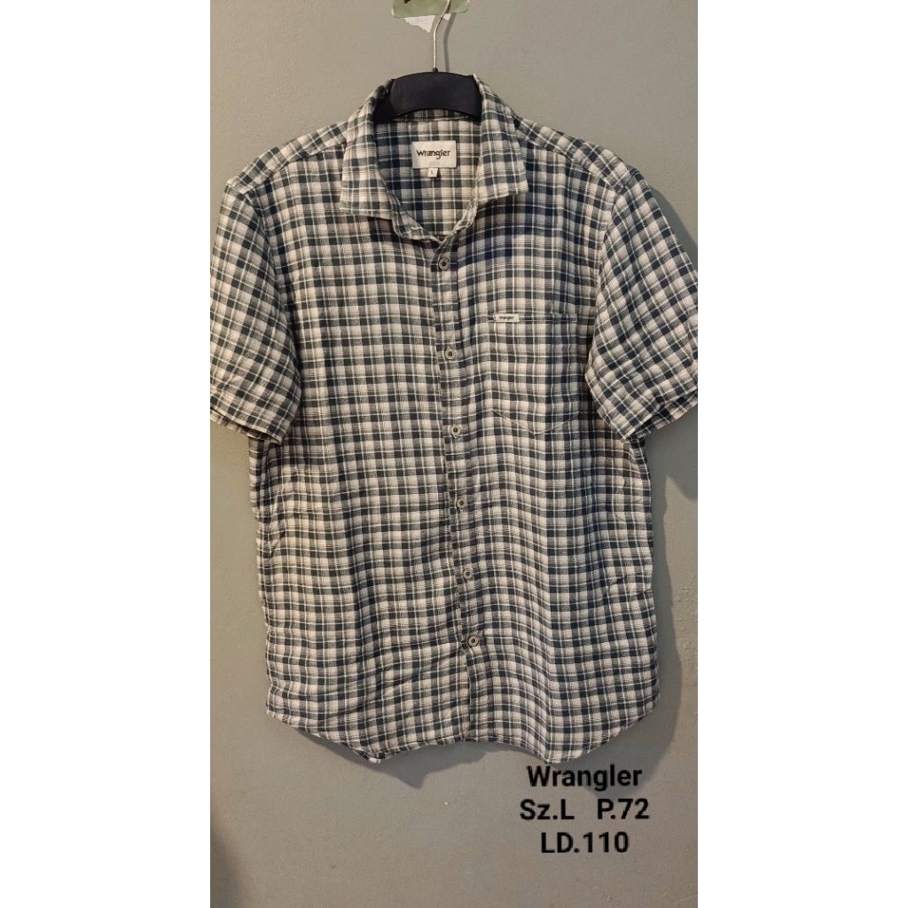 Kemeja Wrangler Pria Original