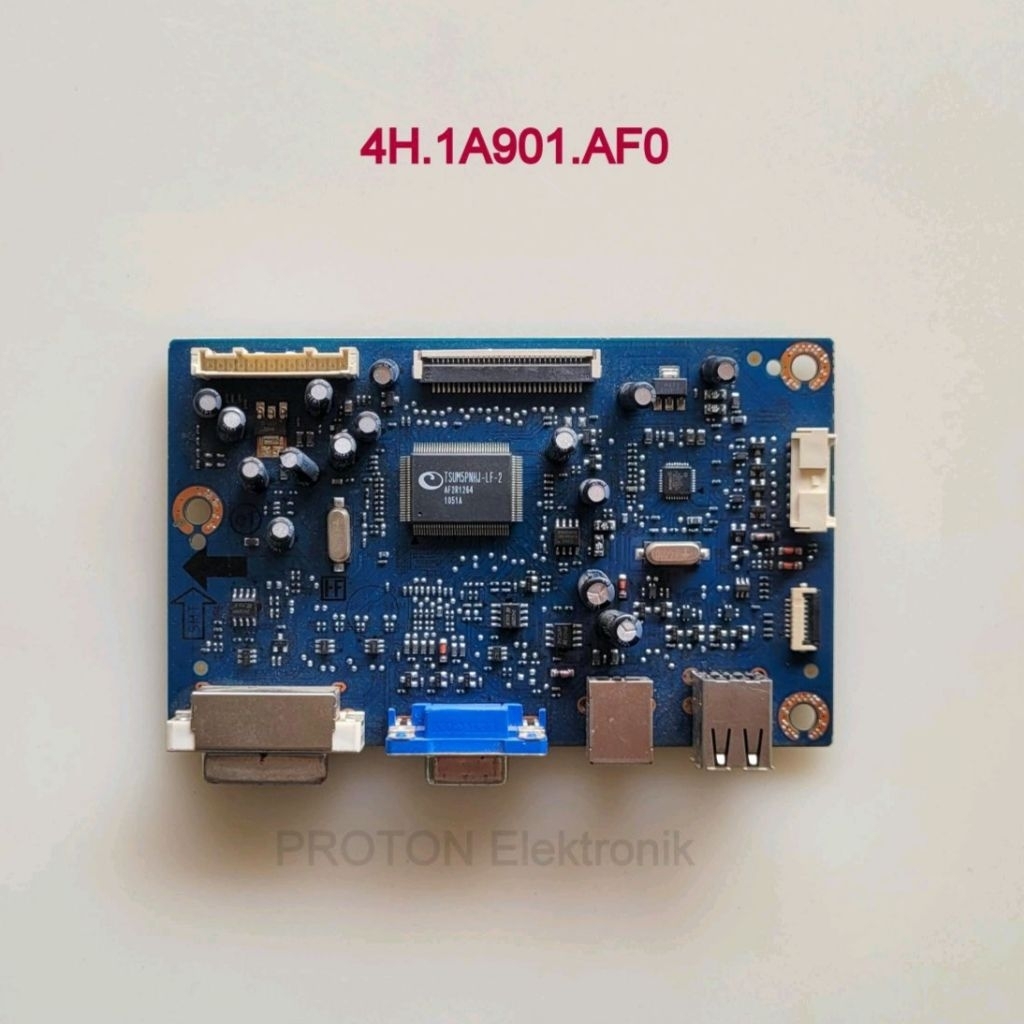 Mainboard LCD Monitor Dell 1909W 1909WB P1911B TFT LED Monitor Mesin Matherboard 4H.1A901.AF0 VGA Dr