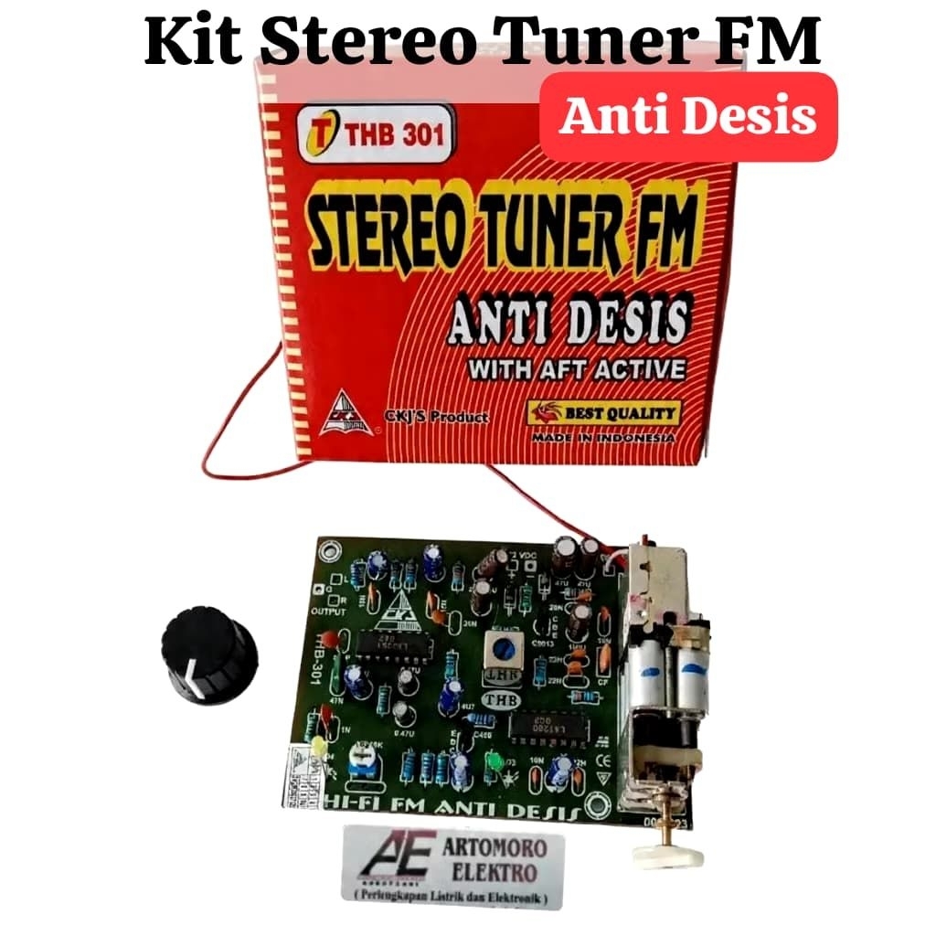 Kit CKJ Stereo FM Tuner Anti Desis THB 301