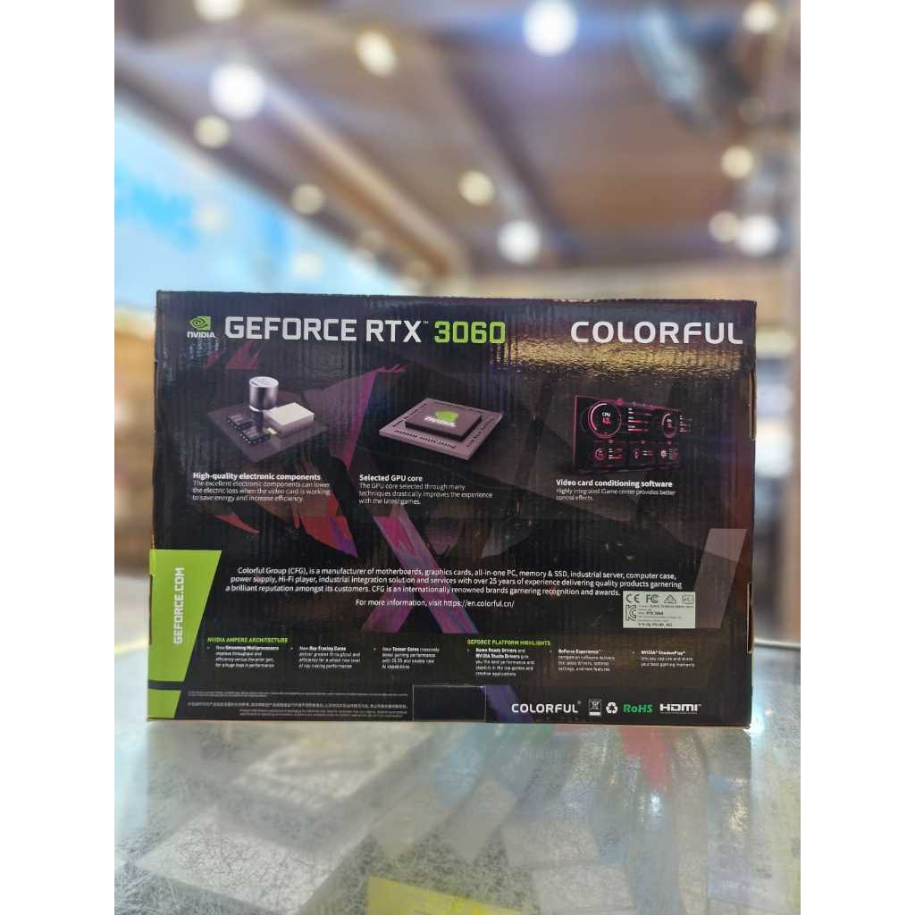VGA COLORFUL 12GB NVIDIA GEFORCE RTX3060