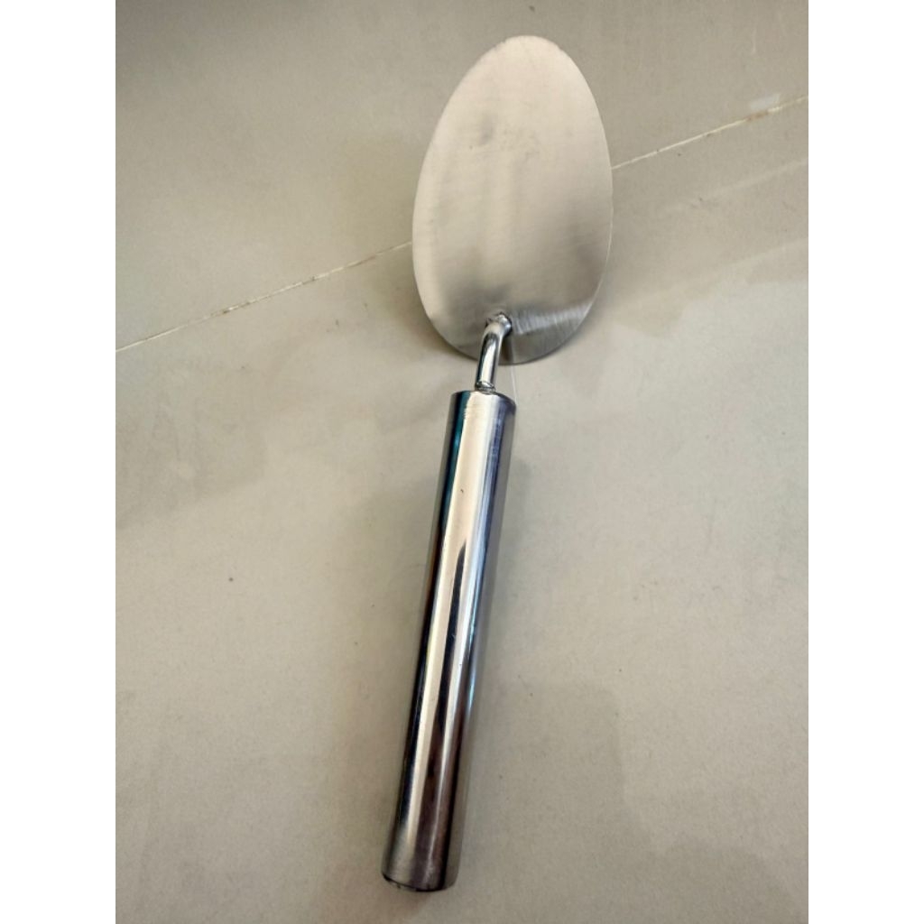 CETOK SEMEN TELUR STAINLESS/ CETOK SEMEN STAINLESS KECIL TANGGUNG BESAR /SENDOK SEMEN STAINLESS TELU