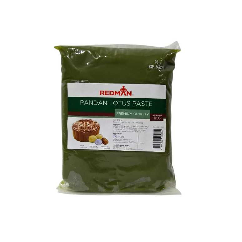 Redman Mooncake Filling / Isian Mooncake - Pandan Lotus 1kg