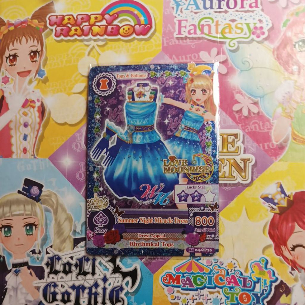 MIKURU WM - Summer Night Miracle Dress - Aikatsu Card