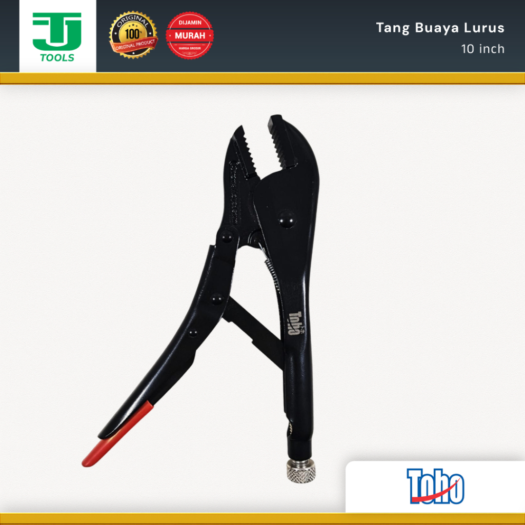 Tang Buaya Lurus (10 inch) - Toho Tools
