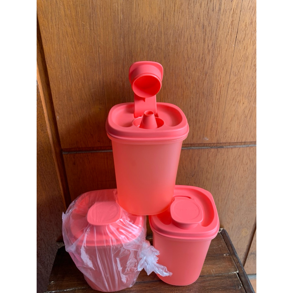 Ezy Pour/Cooking oil/tempat kecap 440ml TUPPERWARE
