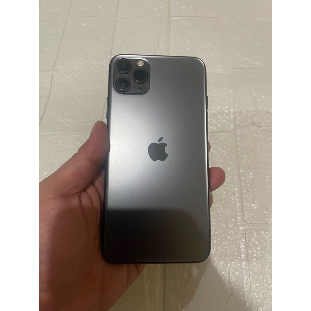 Iphone 11 promax 256 space gray ibox - fungsional aman semua no minus - ⁠body mulus no lecet - ⁠bh 9