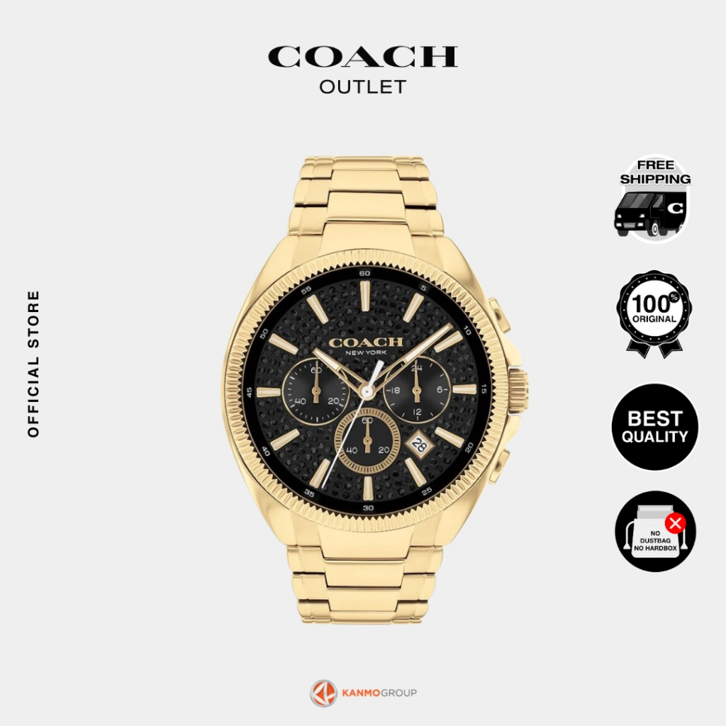 Coach Jackson Watch, 45Mm - Jam Tangan Pria