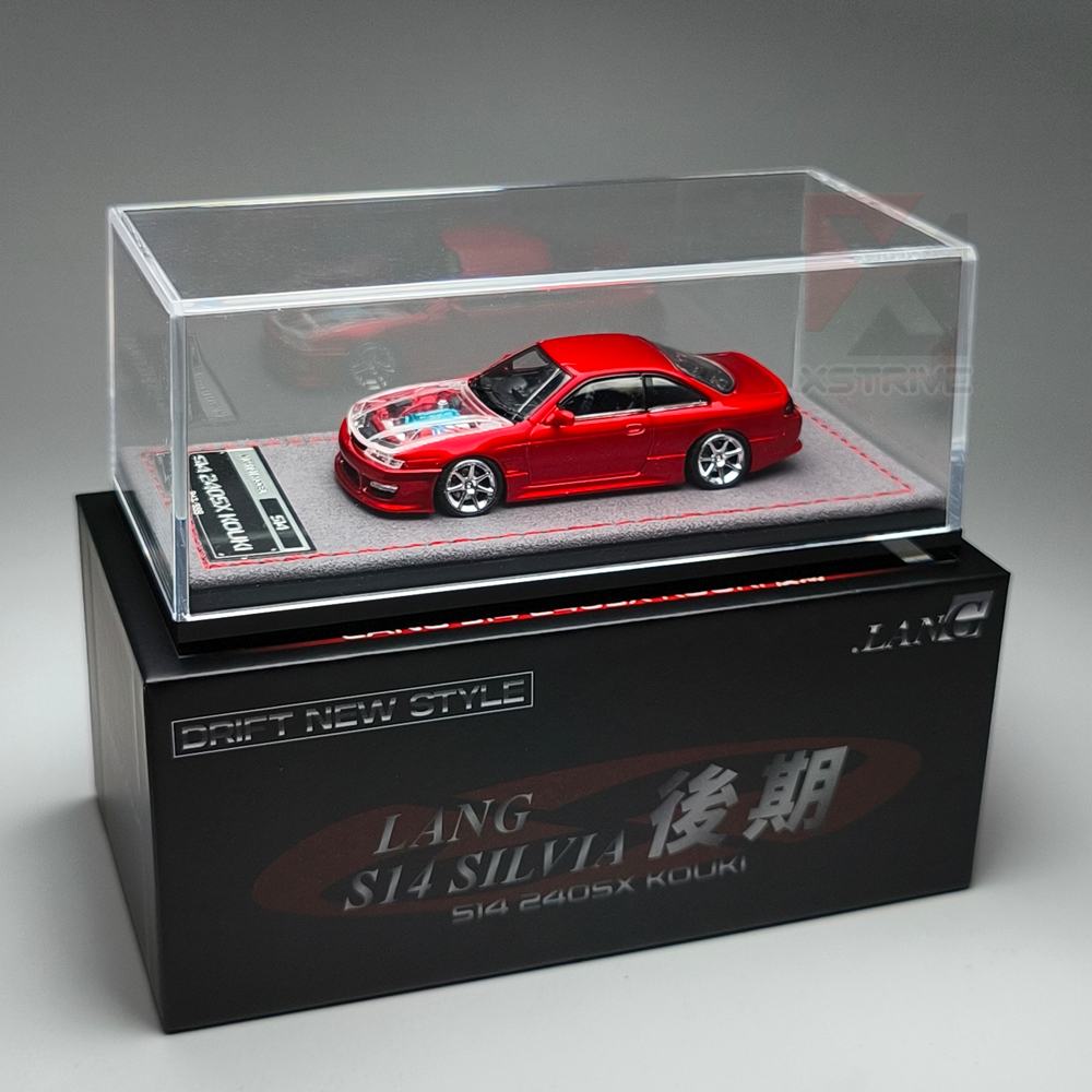 MORTAL MODEL 1:64 Lang S14 240SX Kouki Metallic Red Hidden Chase Car Hobby Expo China 2026 Exclusive