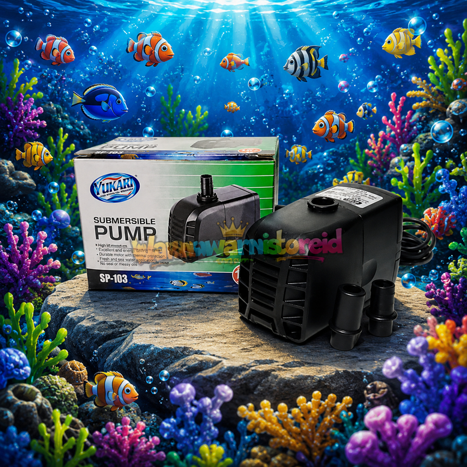 Yukari SP 103 Pompa Celup Submersible Aquarium Kolam