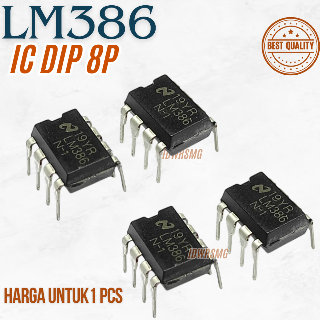 LM 386 / LM386 / LM386 IC LM386N LM386 LM386D LM386P LM386S IC 386 Low Voltage Audio Power Amplifie 