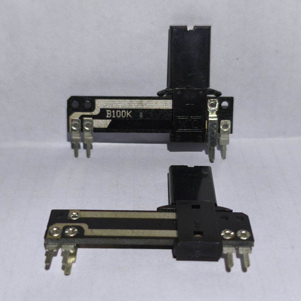 POTENSIO GESER 4 CM KAKI 5 B100K potensio geser 4 cm