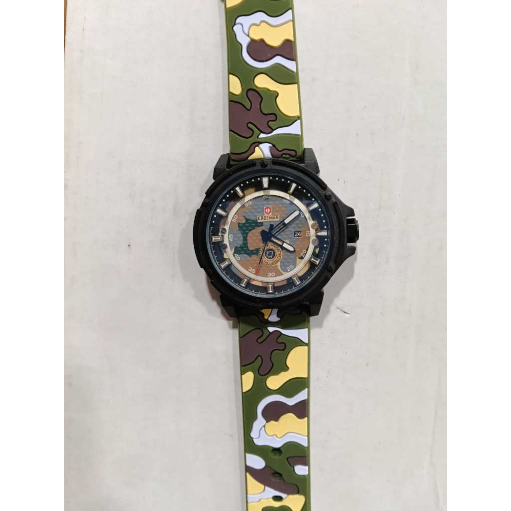 Jam Tangan Pria Kademan Original Tali Rubber