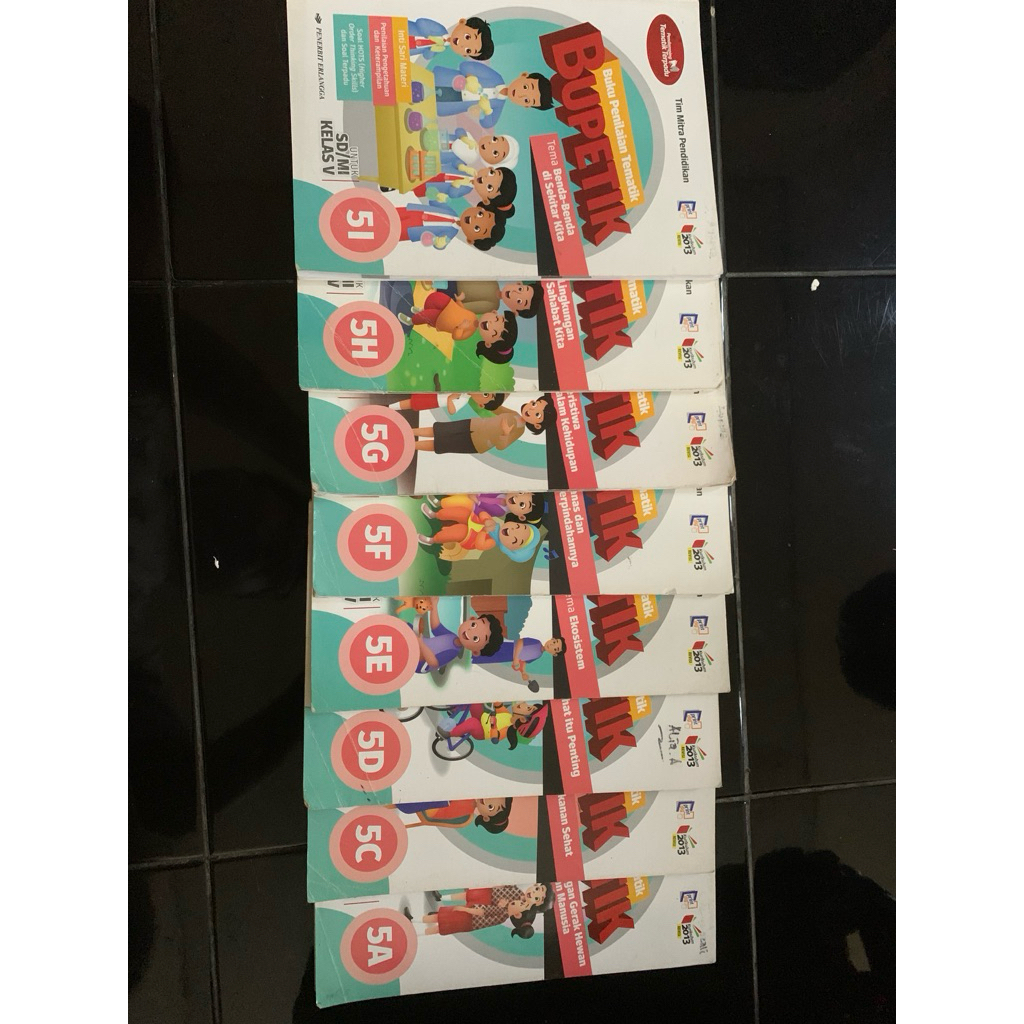 Buku Bupetik SD kelas 5